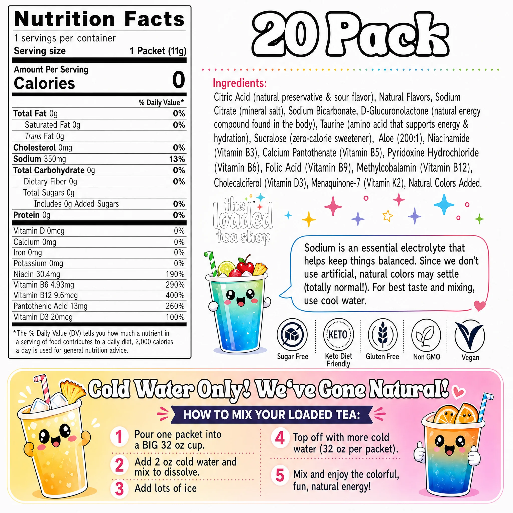 20 Flavor Bundle (Caffeine-Free) - Image 2