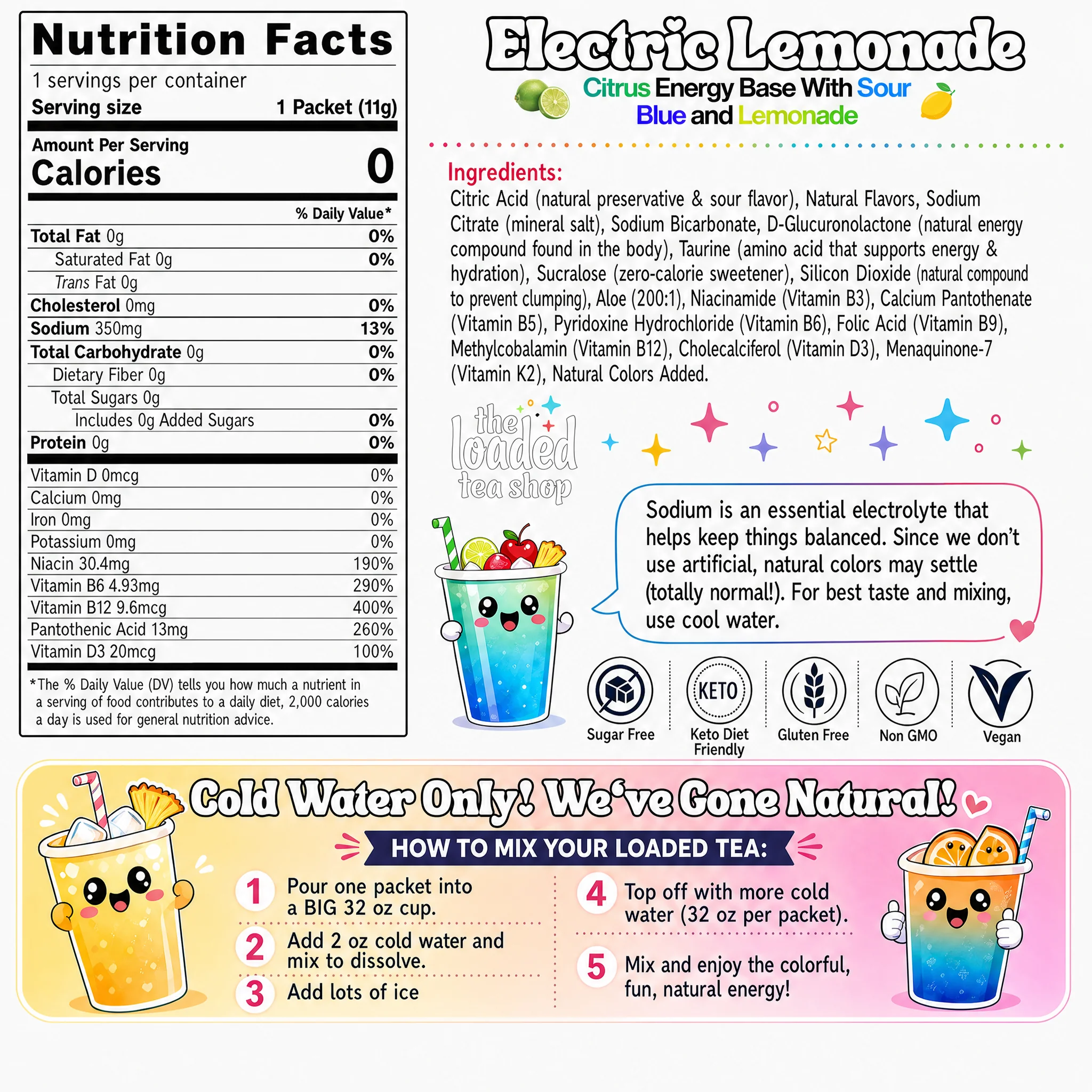 Electric Lemonade (Caffeine-Free) - Image 4